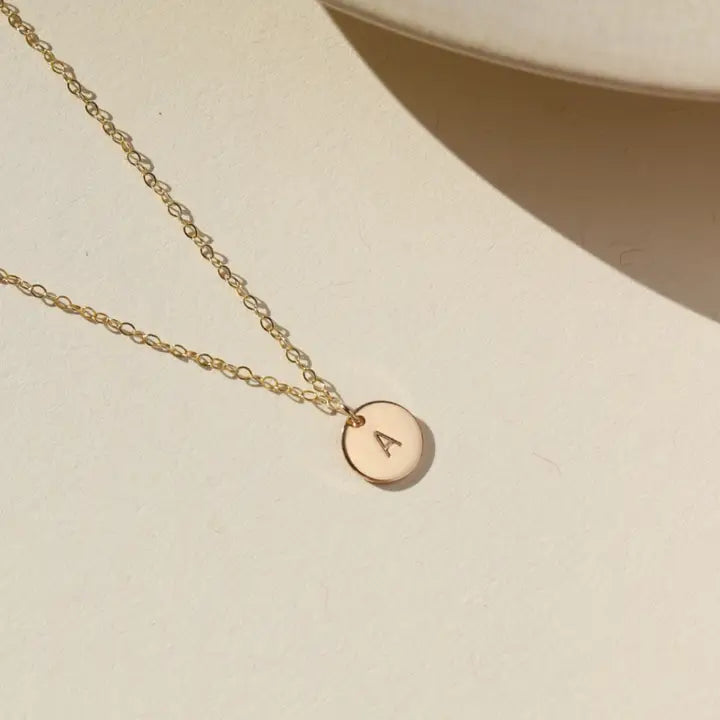 Small Monogram Disc