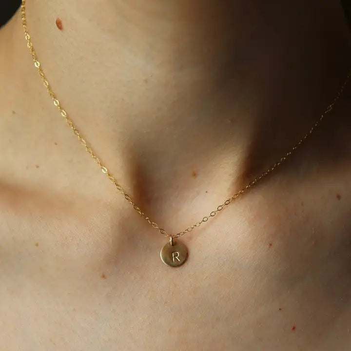 Small Monogram Disc