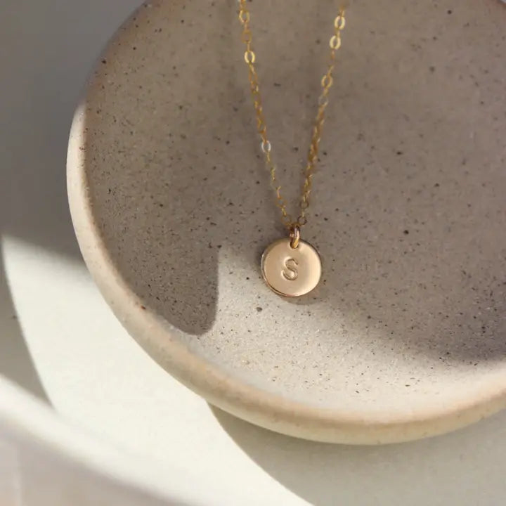 Small Monogram Disc