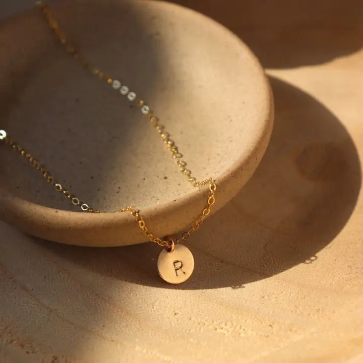 Small Monogram Disc