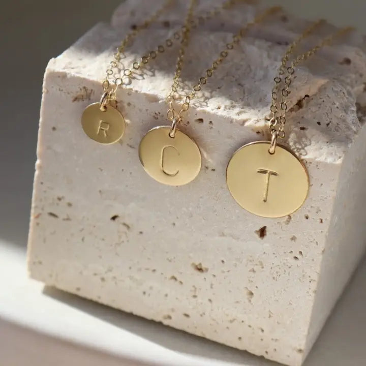 Small Monogram Disc