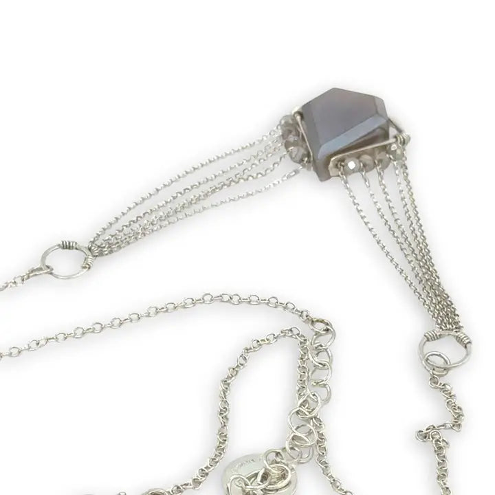 Suspended Moonstone Necklace